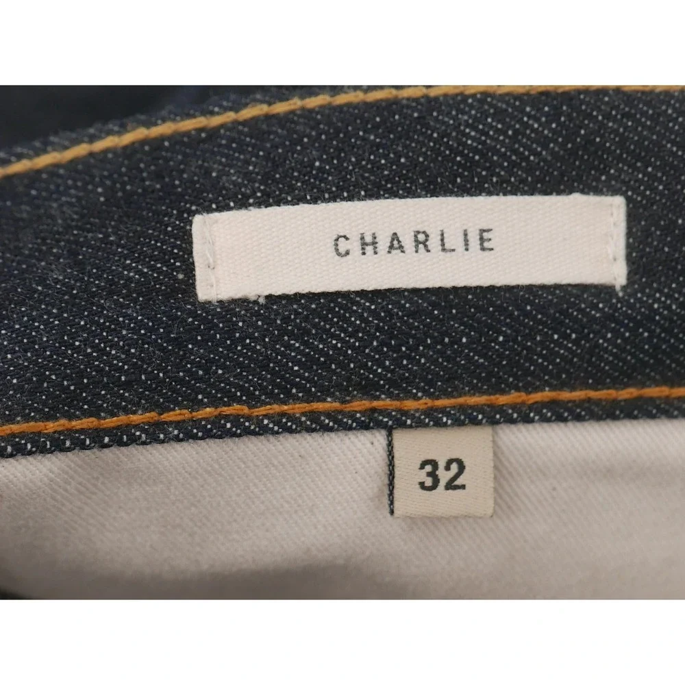 Imogene And Willie Charlie Jeans Blue Selvedge Raw Slim Straight Men's 32 34x35